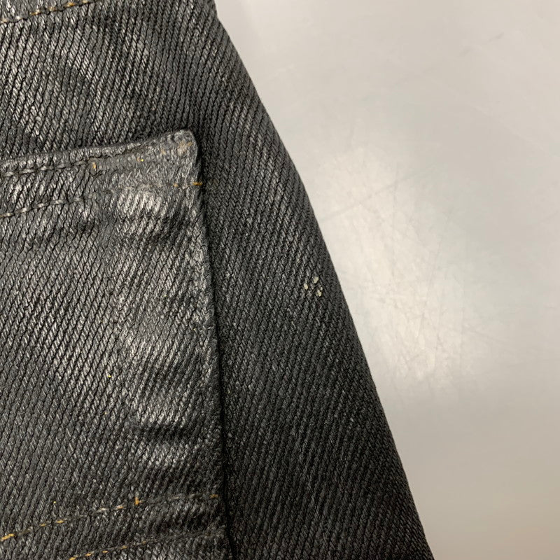 【中古品】【メンズ】 Levi's リーバイス 501 COATING DENIM PANTS 501-0134 コーティングデニムパンツ 刻印653 USA製 157-261013-as-22-izu サイズ:32×32 カラー:ブラック 万代Net店