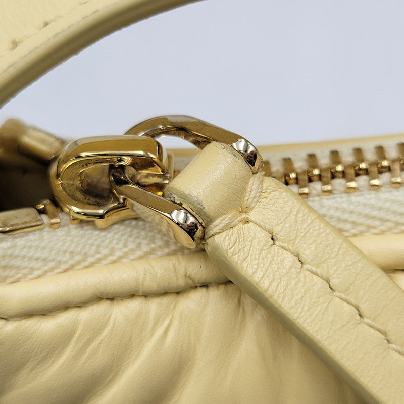 【中古品】【レディース】 Christian Dior クリスチャンディオール 50-MA-0252 ノマドポーチ バッグ カバン 鞄 180-261014-as-13-izu カラー:イエロー 万代Net店