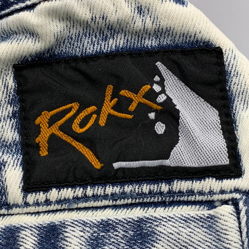 【中古品】【メンズ】 ROKX ロックス RXMF241014 DENIM JAM PANTS デニムジャムパンツ ボトムス 155-261023-ms-11-izu サイズ:XL カラー:WASHED BLUE 万代Net店
