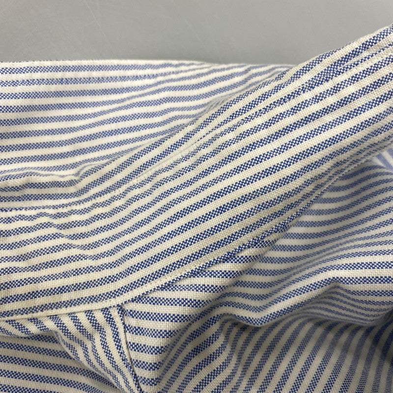 【中古品】【メンズ】 RALPH LAUREN ラルフローレン × BEAMS ビームス STRIPE L S SHIRT ストライプ ロングスリーブ シャツ 長袖 トップス 147-261023-ms-19-izu サイズ:XL カラー:BLUE WHITE 万代Net店