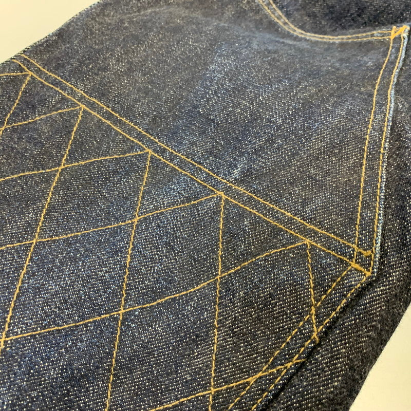 【中古品】【メンズ】 TROPHY CLOTHING トロフィークロージング MB1906 W KNEE STANDARD DIRT DENIM Wニー スタンダード ダート デニム パンツ ボトムス 156-261028-kh-03-izu サイズ:34 カラー:インディゴ 万代Net店