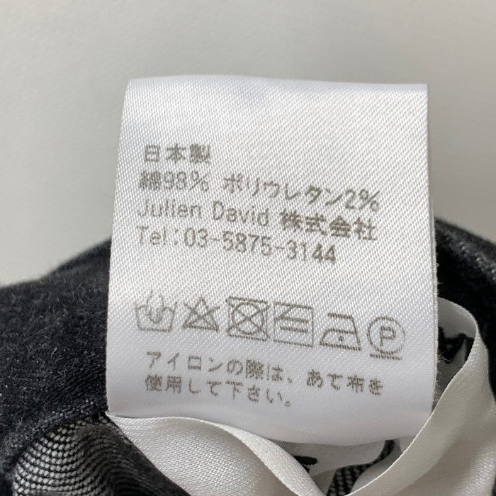 【中古品】【メンズ】 JULIEN DAVID デニムパンツ ジーンズ ボトムス ブランド 古着 151-231230-gm-36-fuz サイズ:32 カラー:ブラック 万代Net店