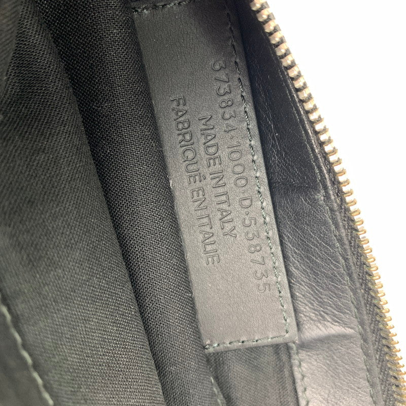 【中古品】【メンズ】 BALENCIAGA バレンシアガ 373834 ネイビー クリップ バッグ 180-240120-ak-12-fuz カラー:ブラック 万代Net店