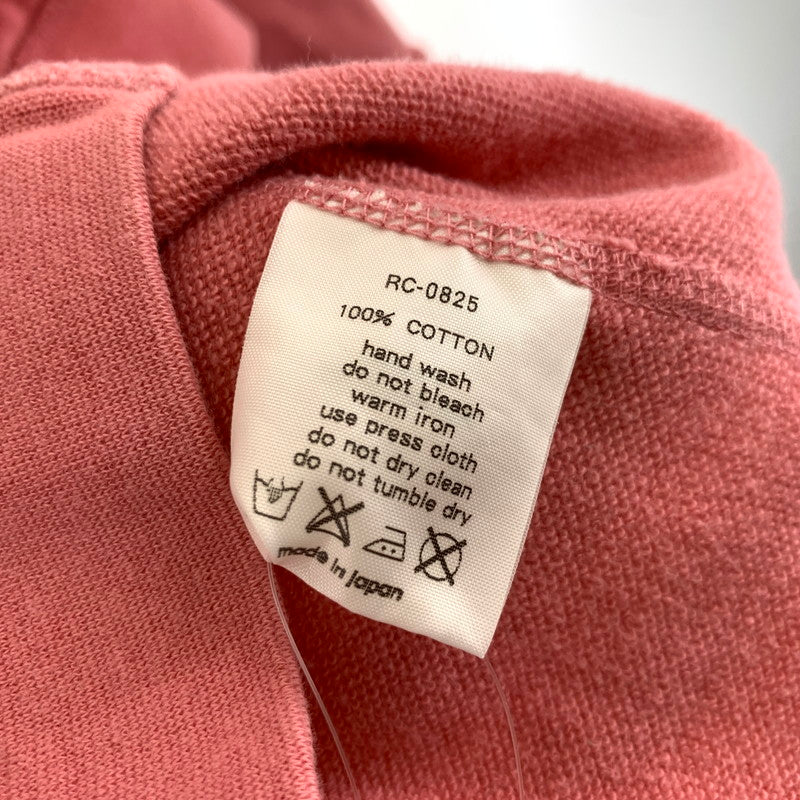 【中古品】【メンズ】 RESONATE GOODENOUGH リゾネイト グッドイナフ SWEATER 7分袖 ジップ パーカー フーディー 142-261020-vt-92-fuzh サイズ:L カラー:ピンク 万代Net店