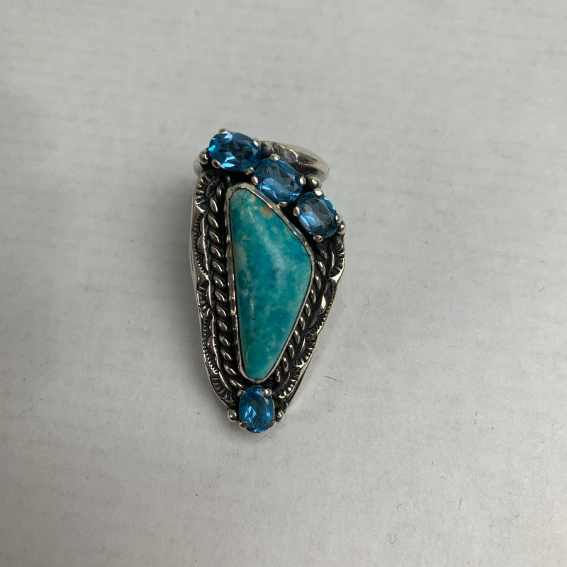 【中古品】【レディース】 ストーンリング 192-240401-st-20-fuz サイズ:12号 12号 万代Net店