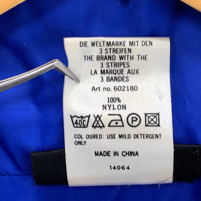 【中古品】【メンズ】 adidas アディダス 90s 万国旗タグ ライナー付 ナイロンジャケット トップス アウター ブランド 古着 145-241027-gm-30-fuz サイズ:L カラー:ブルー 万代Net店