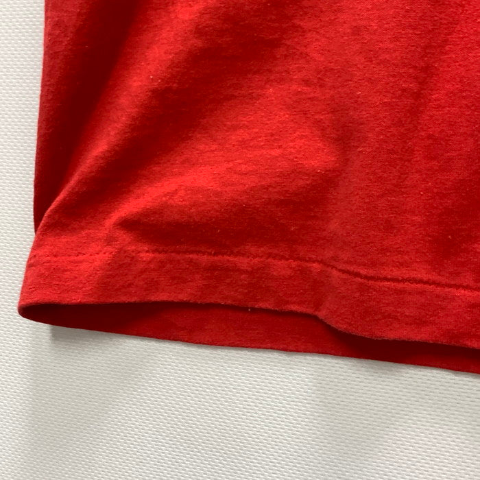 【中古品】【メンズ】 HANES 80s ヴィンテージ 半袖Tシャツ カットソー トップス ブランド 古着 145-250111-gm-21-fuz サイズ:L カラー:レッド 万代Net店