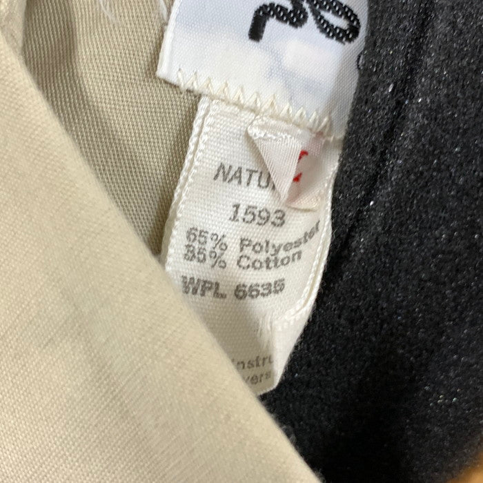 【中古品】【メンズ】 WOOLRICH ウールリッチ 70s 長袖シャツ 白タグ トップス ブランド 古着 144-240825-gm-31-fuz サイズ:L カラー:ベージュ 万代Net店