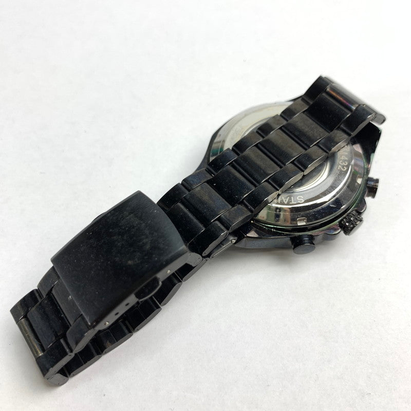 【中古品】【メンズ】 WINNER ORIGINAL TM432 スケルトン 自動巻き腕時計 198-240903-gm-3-fuz カラー:ブラック 万代Net店