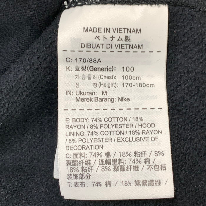 【中古品】【メンズ】 AJ0430 010 WINGS LITE 1988 FLEECE TOP プルオーバーパーカー トップス ブランド 古着 148-241014-gm-7-fuz サイズ:M カラー:ブラック 万代Net店