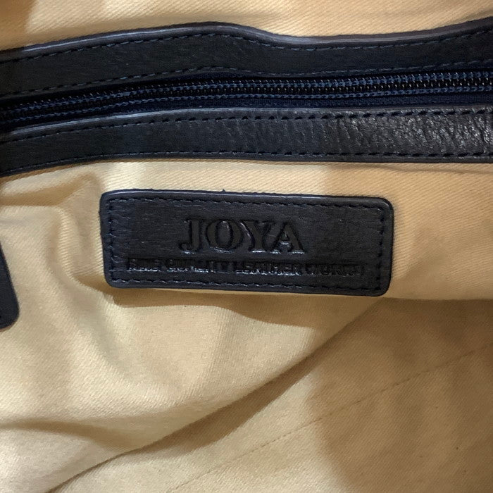 【中古品】【メンズ】 JOYA レザーショルダーバッグ ブランド バッグ カバン 188-241229-gm-09-fuz カラー:ネイビー 万代Net店