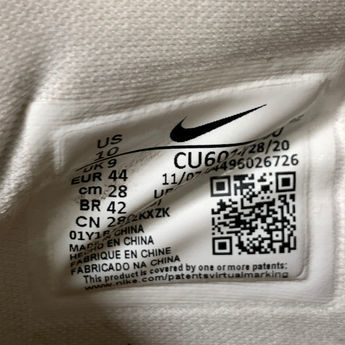 【中古品】【メンズ】 NIKE×OFF-WHITE CU6015-100 AIR RUBBER DUNK ""WHITE UNIVERSITY BLUE"" エアラバーダンク コラボ シューズ 靴 スニーカー 160-241012-gm-36-fuz サイズ:28cm カラー:ホワイト 万代Net店
