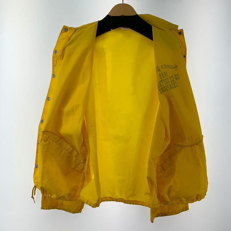 【中古品】【メンズ】 SPORTSWEAR コーチジャケット 145-241004-st-8-fuz サイズ:M カラー:イエロー 万代Net店
