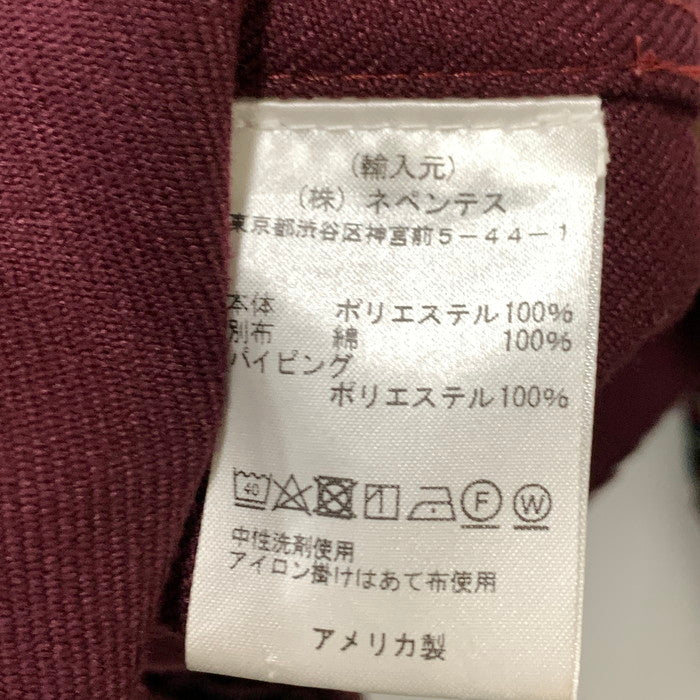 【中古品】【メンズ】 AIE WSMBジャケット ウエスタン長袖シャツ トップス ブランド 古着 140-241014-gm-23-fuz サイズ:S カラー:レッド グリーン 万代Net店