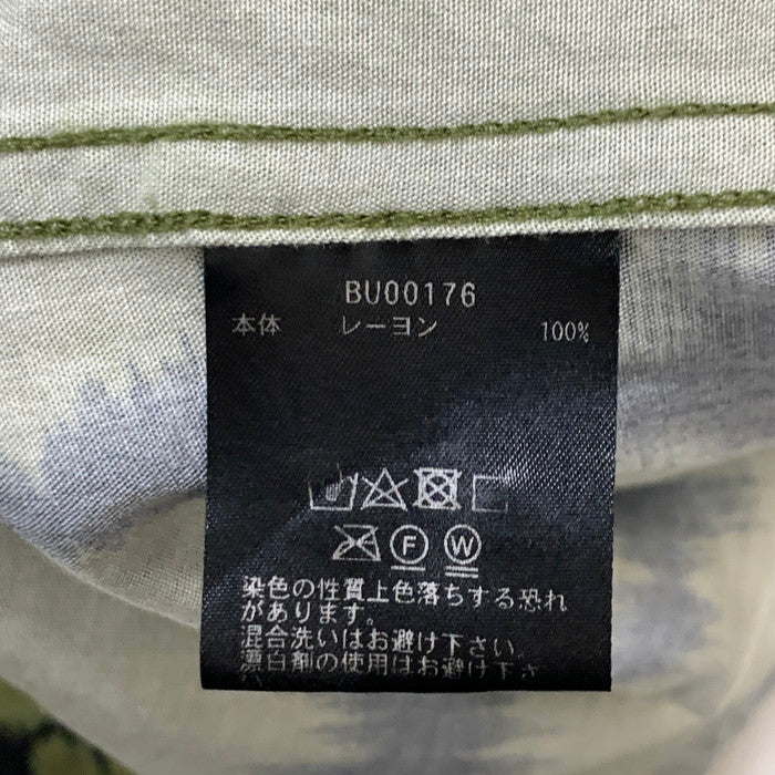 【中古品】【メンズ】 HUF ハフ SEISMOGRAM S/S RESORT SHIRT 半袖シャツ トップス ブランド 古着 142-241102-gm-39-fuz サイズ:M カラー:グリーン 万代Net店