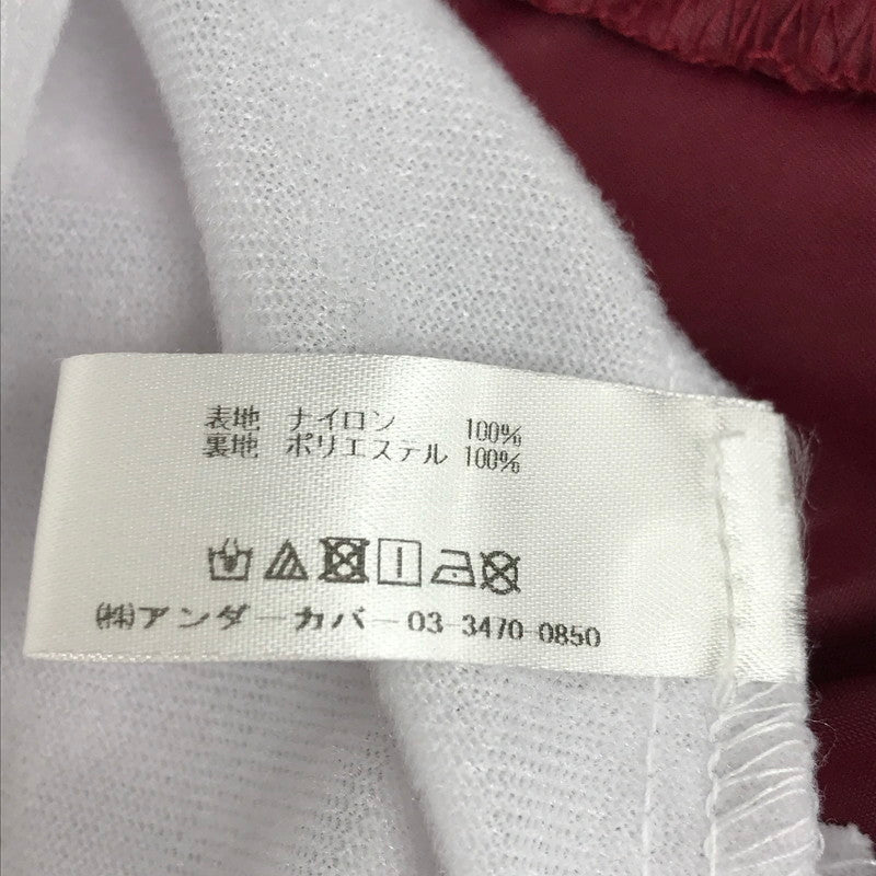 【中古品】【メンズ】 アンダーカバー GUCCIMAZE グッチメイズ コラボ MUZ9202 ナイロン コーチジャケット アウター コート 古着 140-241121-mh-04-fuz サイズ:S カラー:ワイン 万代Net店