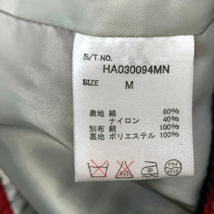 【中古品】【メンズ】 ハレ マウンテンジャケット アウター ブランド 古着 147-250119-gm-12-fuz サイズ:M カラー:レッド 万代Net店