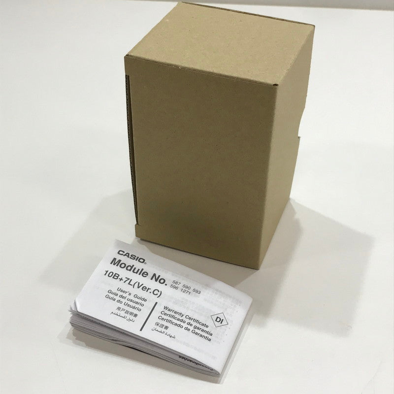 【中古品】【メンズ】 CASIO カシオ 時計 腕時計 箱・取扱説明書付属 198-261014-io-03-fuzh カラー:メタル 万代Net店