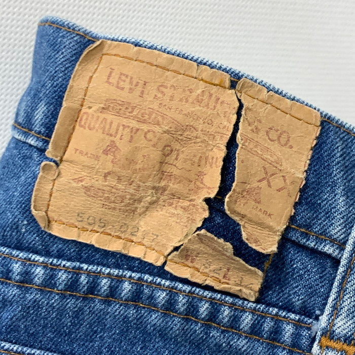 【中古品】【メンズ】 リーバイス 505 カットオフデニムパンツ ジーンズ 香港 ボトムス 古着 156-250125-gm-11-fuz サイズ:32 カラー:インディゴ 万代Net店