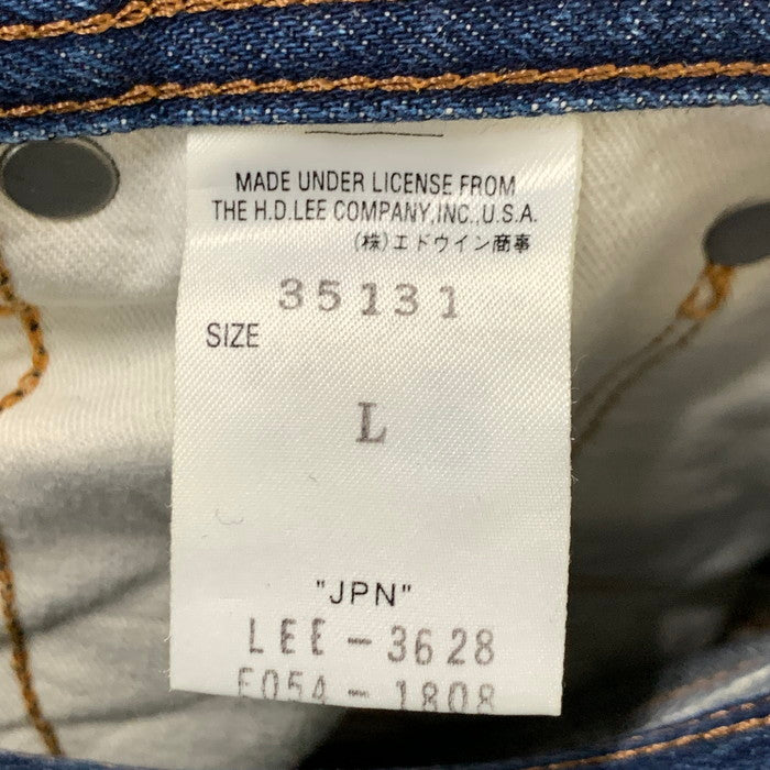 【中古品】【メンズ】 リー デニムパンツ ジーンズ ボトムス ブランド 古着 158-250208-gm-11-fuz サイズ:L カラー:インディゴ 万代Net店