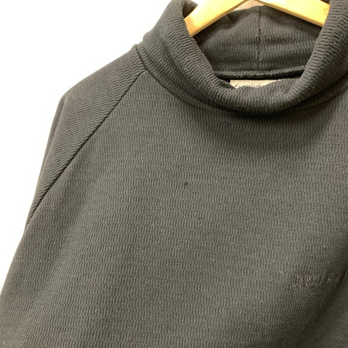 【中古品】【メンズ】 CAPTAINS HELM モックネックニット トップス ブランド 古着 140-250215-gm-06-fuz サイズ:L カラー:ブラック 万代Net店