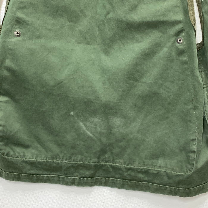 【現状渡し品】【メンズ】 LESQUIMAU ~80s フランス製 HUNTING VEST ハンティングベスト トップス ブランド 古着 145-250223-gm-11-fuz サイズ:44 カラー:カーキ 万代Net店
