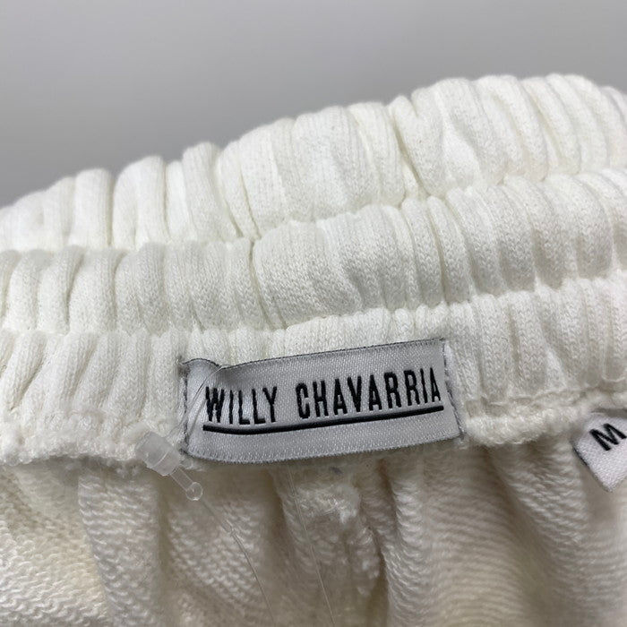 【中古品】【メンズ】 WILLY CHAVARRIA SWEAT PANT スウェットパンツ ボトムス ブランド 古着 151-250323-gm-37-fuz サイズ:M カラー:ホワイト 万代Net店