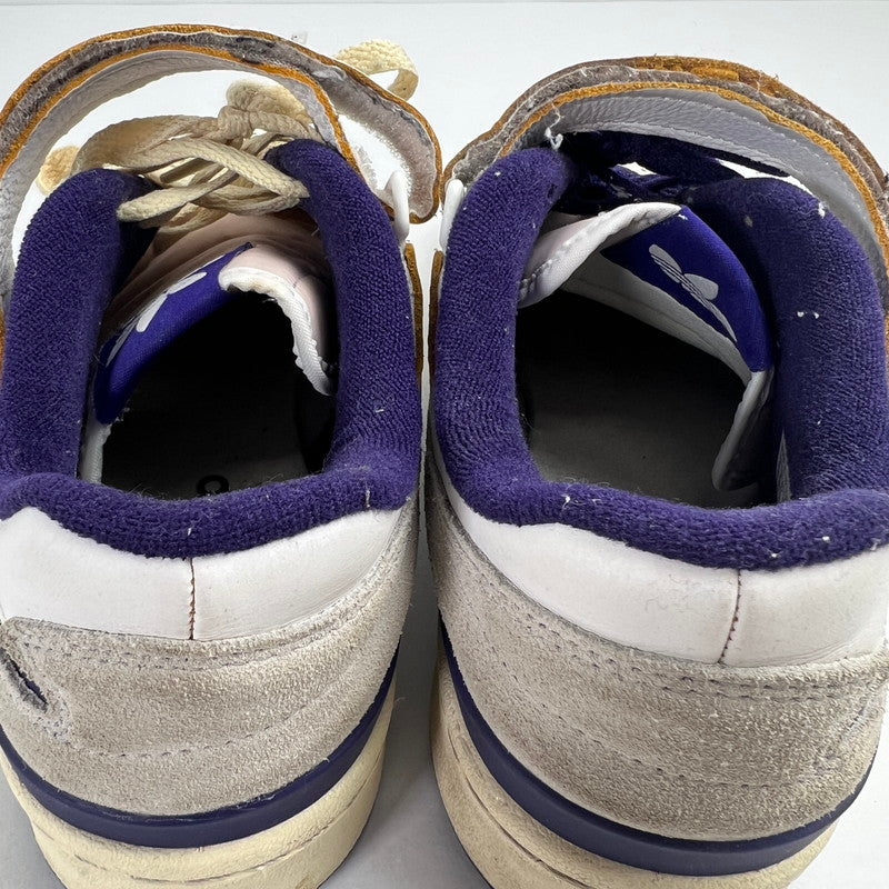 【中古品】【メンズ】 ADIDAS アディダス GW2009 FORUM 84 LOW WHITE-PURPLE SIZE:27.0cm ※使用感有 スニーカー 靴 161-260804-io-14-fuzh 万代Net店