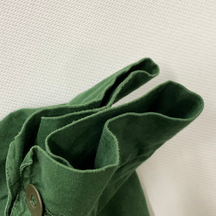 【中古品】【メンズ】 USED スウェーデン軍 スリーピングシャツ 長袖シャツ トップス ブランド 古着 145-250412-gm-23-fuz サイズ:41 カラー:グリーン 万代Net店