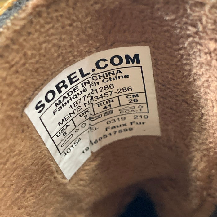 【中古品】【メンズ】 SOREL ソレル NM3457 CHEYANNE METRO LACE WP ブーツ 164-260124-gm-23-fuz サイズ:26cm カラー:ブラウン 万代Net店