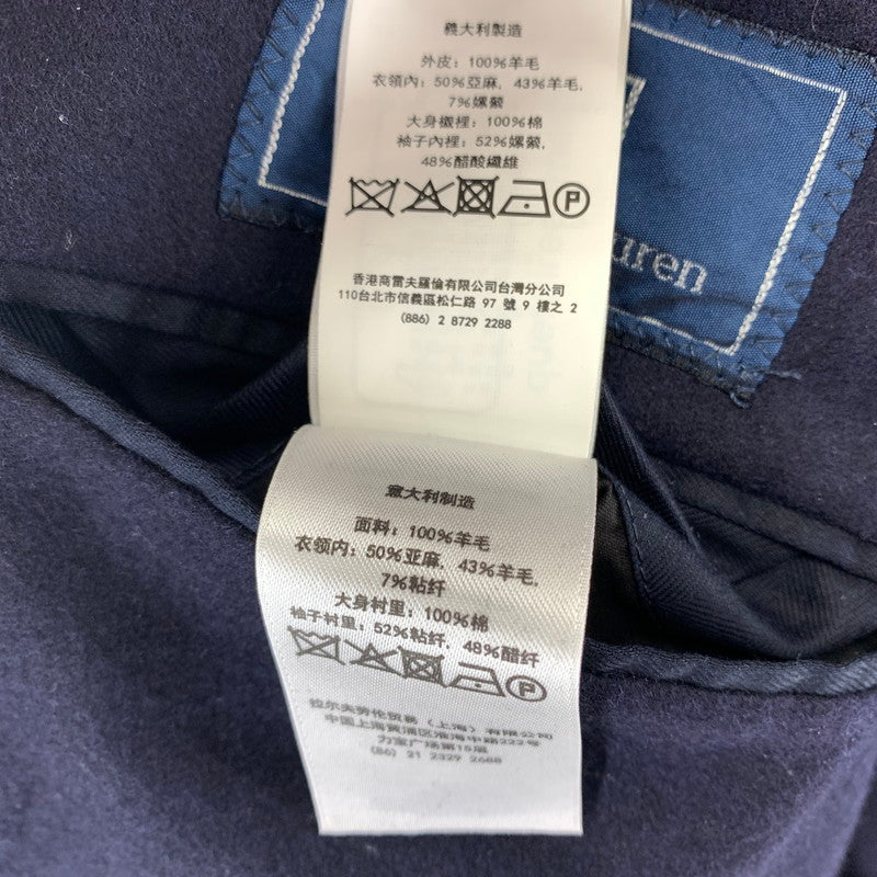 【中古品】【メンズ】 POLO BY RALPH LAUREN COTTON TAYLOR JACKET ラルフ ローレン 145-250419-st-01-fuz サイズ:180/104A カラー:ネイビー 万代Net店