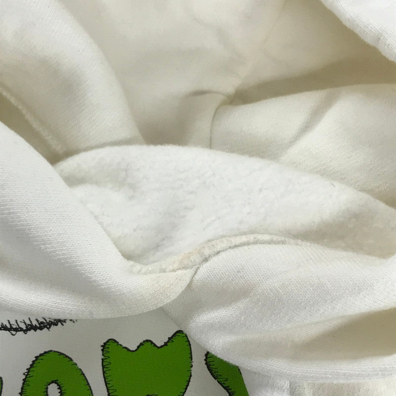 【中古品】【メンズ】 HUMAN MADE×KAWS ヒューマンメード × カウズ PULLOVER PARKER プルオーバー パーカー トレーナー トップス 古着 142-250507-mh-01-fuz サイズ:S カラー:ホワイト 万代Net店