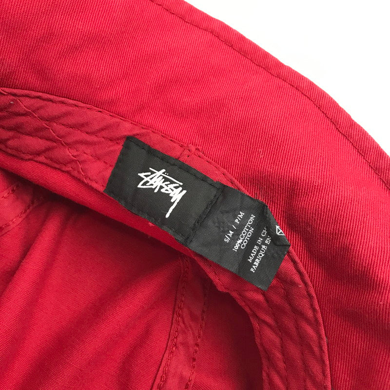 【中古品】【メンズ/レディース】 STUSSY ステューシー バケットハット TRIBE BRIM BUCKET HAT 帽子 185-260114-mh-05-fuz カラー:レッド 万代Net店