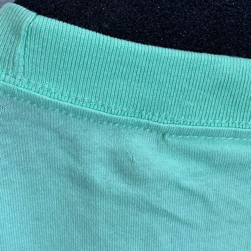 【中古美品】【メンズ】 AAPE BY A BATHING APE エーエイプ バイ ベイシング エイプ パックマン M9615XXK PAC-MAN TEE 半袖 Tシャツ トップス 古着 142-250906-mh-03-fuz サイズ:L カラー:グリーン 万代Net店