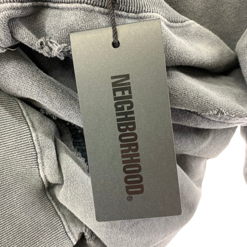 【中古品】【メンズ】 NEIGHBORHOOD ネイバーフッド 241OKNH-CSM01 SWEAT SHIRT クルーネック スウェット トレーナー トップス 長袖 古着 142-250909-mh-11-fuz サイズ:S カラー:ブラック 万代Net店