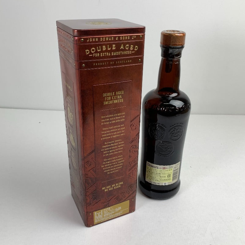 【中古美品】 デュワーズ 18年 750ml ウイスキー 214-251130-nm-18-fuz 万代Net店