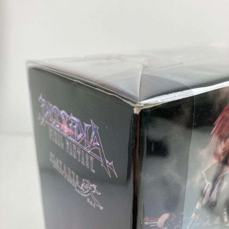 【中古品】 完備品 PLAY ARTS改 ライトニング 「ディシディア ファイナルファンタジー」フィギュア 箱日焼けあり 052-260612-ky-07-fuzh 万代Net店