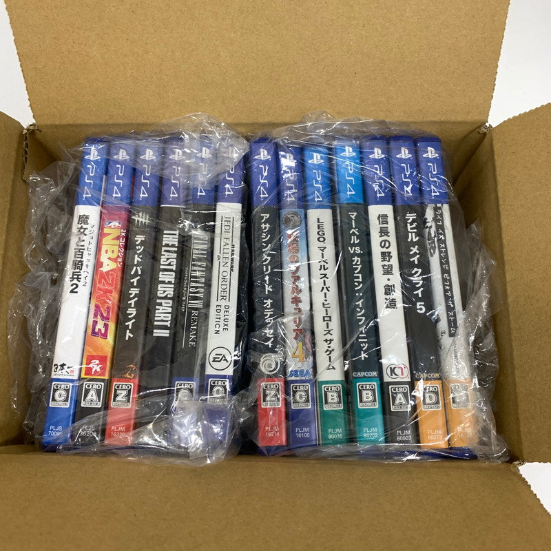 【中古品】 PS4 13本まとめ プレステ ソフト セット FF ラストオブアス デットバイデイライト他 ゲーム 023-251015-nm-10-fuz 万代Net店