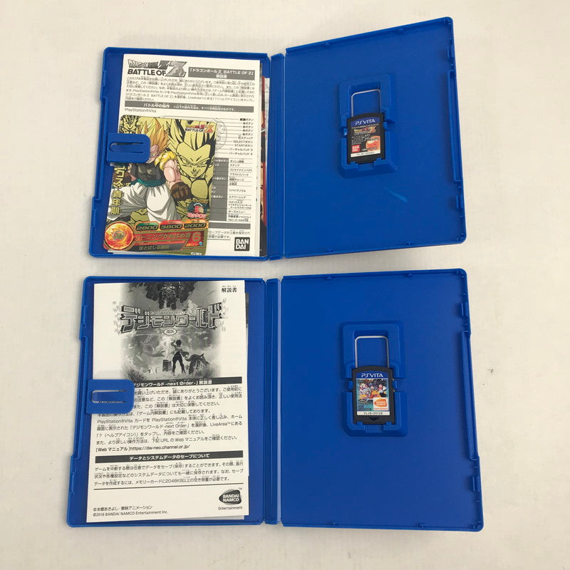 【中古美品】 Vitaソフト まとめ 10本セット PSVita ゲームソフトまとめ パワプロ デジモン 等 023-251019-io-16-fuz 万代Net店