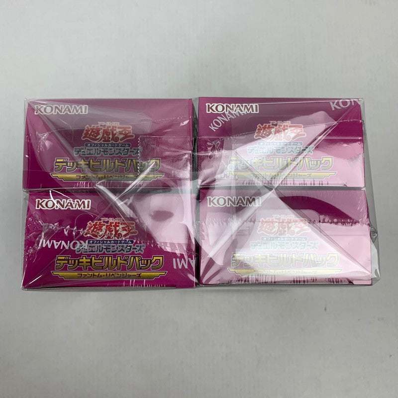 【未使用品】 未開封 遊戯王 デッキビルドパック ファントム・リベンジャーズ 4パック 081-251019-io-01-fuz 万代Net店