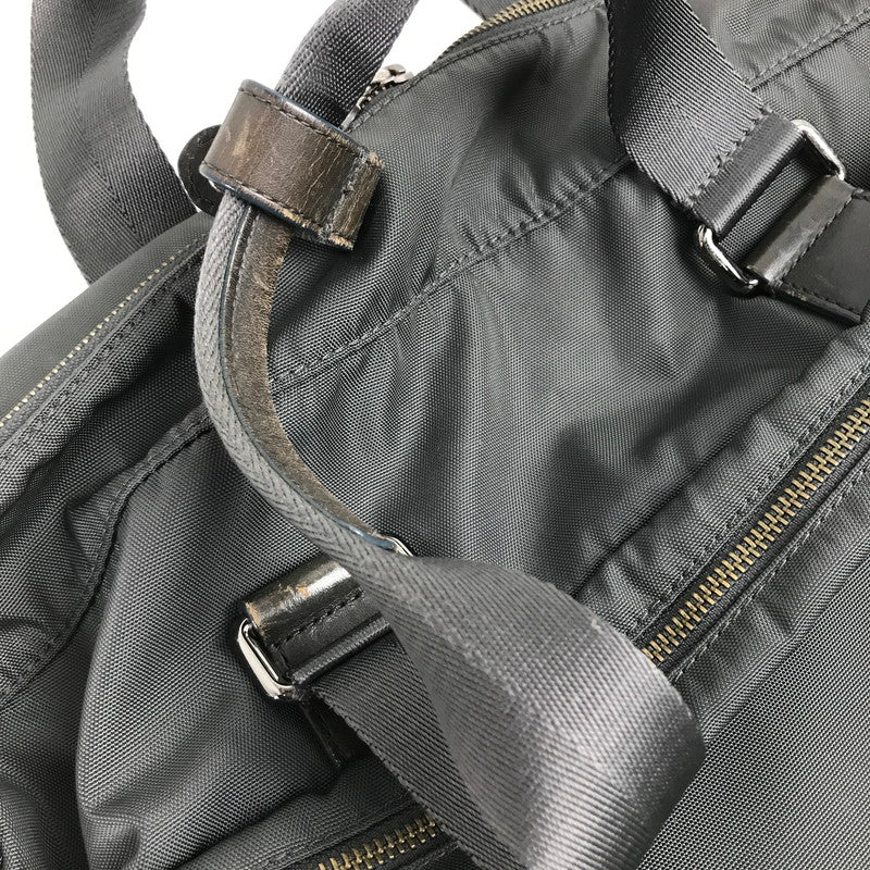 【中古品】 CALVIN KLEIN カルバン・クライン 2WAY BAG GRAY バッグ ※スレ・キズ・汚れ・一部生地剥がれ・ショルダー欠品 カバン 188-260731-io-31-fuzh 万代Net店