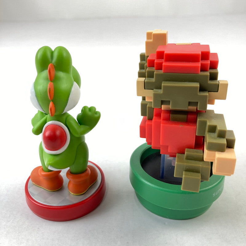 【中古美品】 amibo アミーボ まとめ売り マリオ クッパ ピーチ ヨッシー ドンキーコング 一部パッケージ付き 023-260214-io-10-fuz 万代Net店