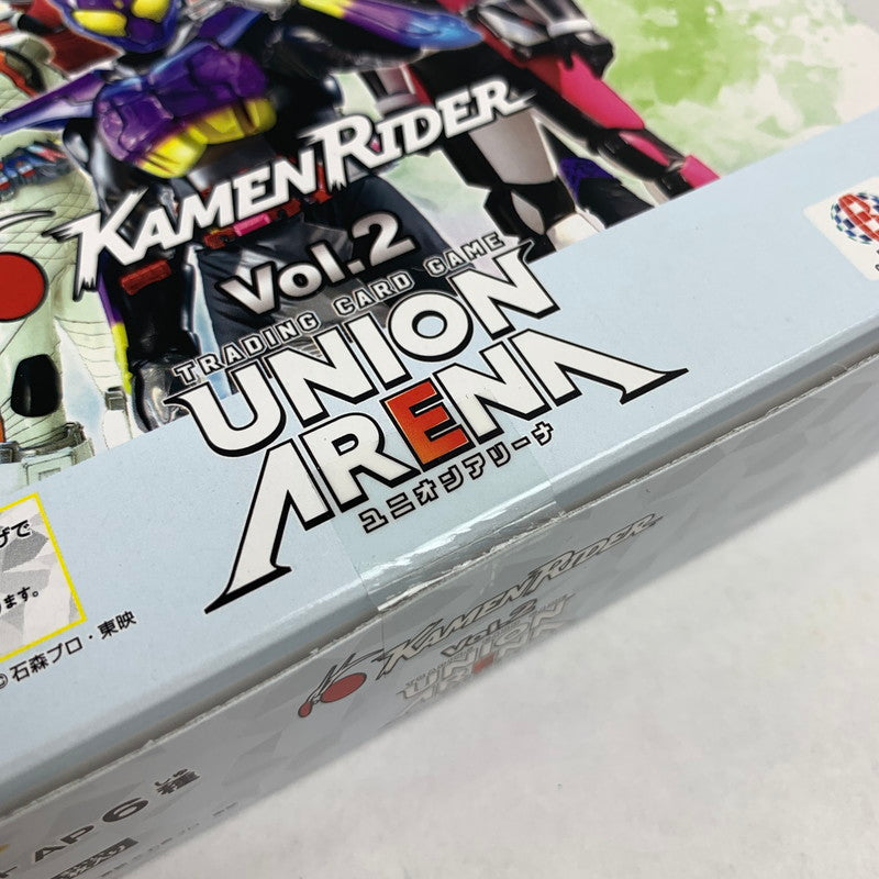 【中古美品】 未開封 UNION ARENA ブースターパック 仮面ライダー Vol.2 BOX 2個 セット 081-251105-mh-09-fuz 万代Net店
