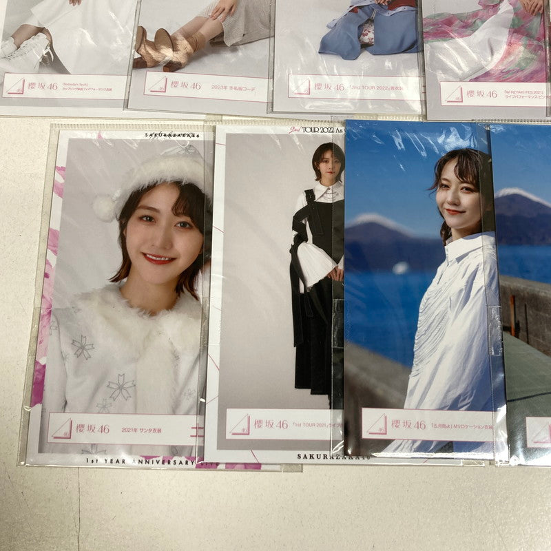 【中古品】 櫻坂46 土生瑞穂 生写真 20枚 坂道 グッズ まとめ 085-251209-mh-25-fuz 万代Net店