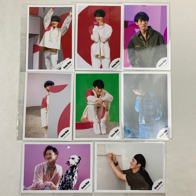 【中古品】 Snow Man スノーマン 岩本照 グッズ まとめ うちわ アクスタ 公式写真 086-251227-mh-06-fuz 万代Net店