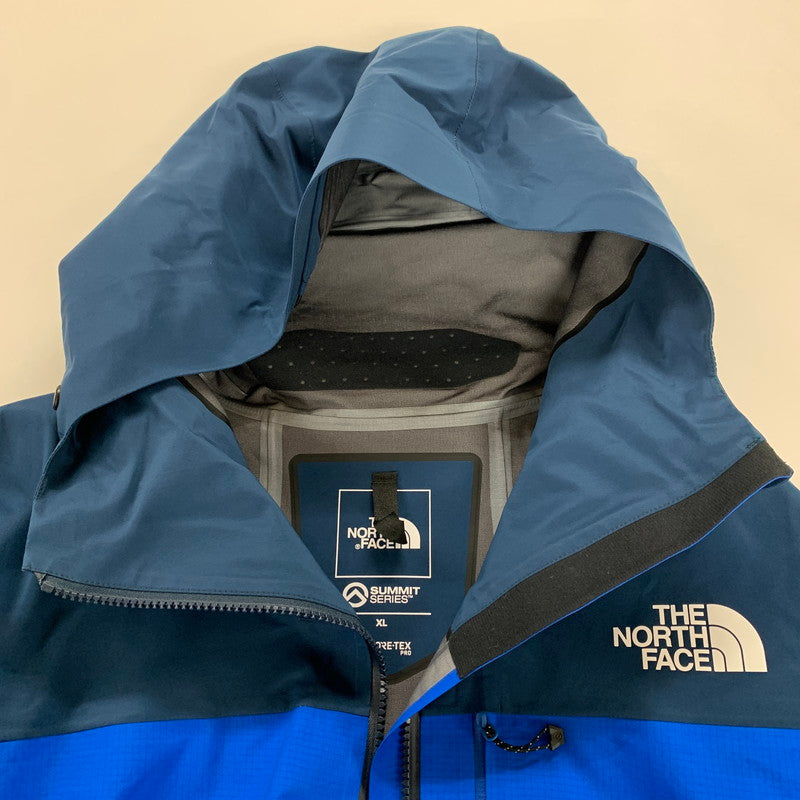 【中古美品】【メンズ】 THE NORTH FACE ノースフェイス NP62121 HYBRID SHEERICE JACKET ハイブリッド シアアイス ジャケット アウター コート 古着 144-251203-mh-04-fuz サイズ:XL カラー:ブルー 万代Net店