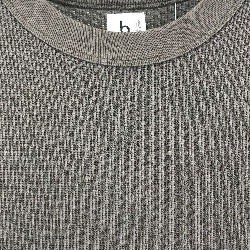 【中古品】【メンズ】 BLURHMS ブラームス 7分袖 Tシャツ トップス 古着 140-260113-ny-04-fuz サイズ:02 カラー:茶 万代Net店