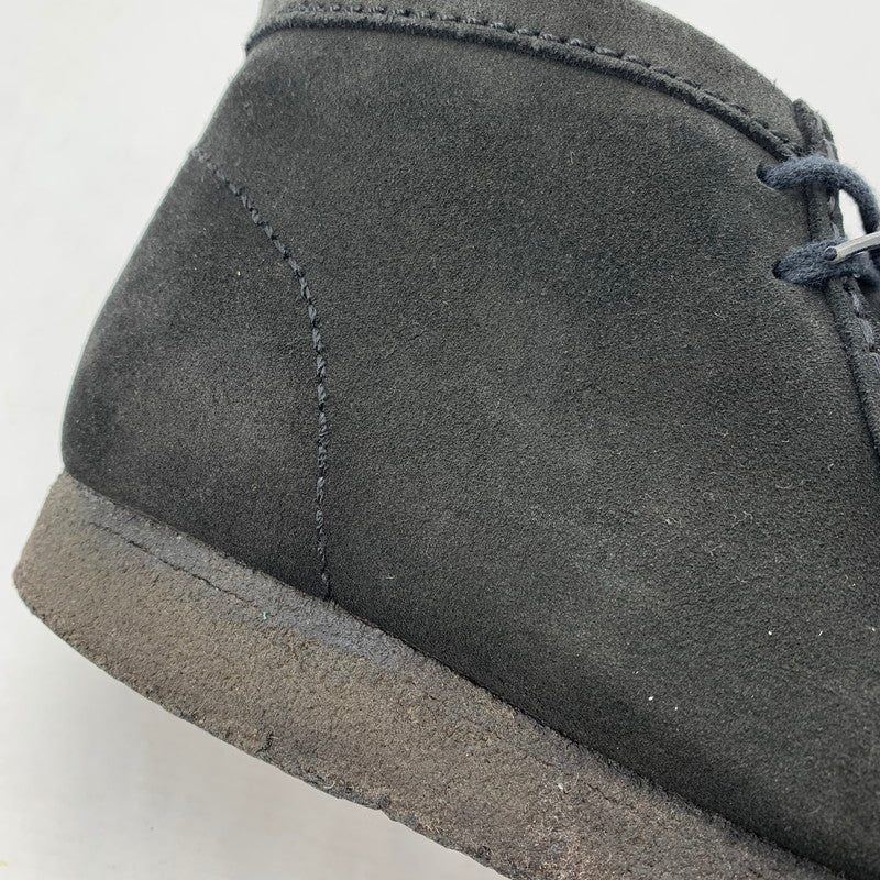 【中古品】【メンズ】 CLARKS クラークス ワラビーブーツ 靴 164-260716-mh-02-fuzh サイズ:UK8 カラー:ブラック 万代Net店