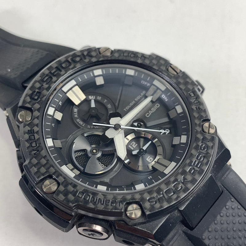 【中古品】【メンズ】 G-SHOCK ジーショック GST-B100 G-STEEL 時計 腕時計 196-260209-mh-11-fuz カラー:ブラック 万代Net店