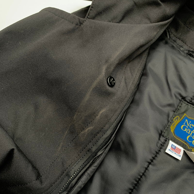 【中古品】【メンズ】 NEPTUNE GARMENT ネプチューン ガーメント トレンチコート 米軍 デッドストック ライナー付 アウター コート 古着 145-260809-mh-01-fuzh サイズ:38 カラー:ブラック 万代Net店